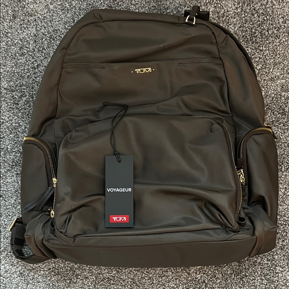 Tumi Voyageur Dark Brown Backpack